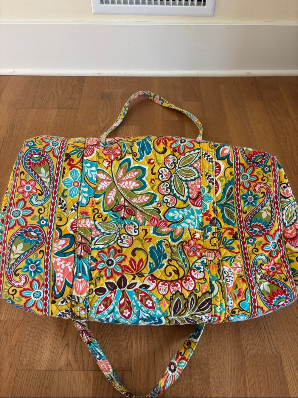 Vera Bradley Quilted Duffel - Picture 6 of 6